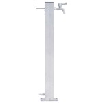 vidaXL Coloană de apă de grădină, 100 cm, oțel inoxidabil, pătrat vidaXL Coloană de apă de grădină, 100 cm, oțel inoxidabil, pătrat