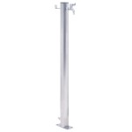 vidaXL Coloană de apă de grădină, 40 cm, oțel inoxidabil, rotund vidaXL Coloană de apă de grădină, 40 cm, oțel inoxidabil, rotund