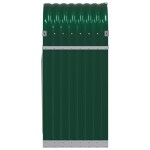 vidaXL Suport pentru bușteni verde 40x45x100 cm oțel galvanizat vidaXL Suport pentru bușteni verde 40x45x100 cm oțel galvanizat