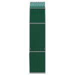 vidaXL Suport pentru bușteni, verde, 120x45x210 cm, oțel galvanizat vidaXL Suport pentru bușteni, verde, 120x45x210 cm, oțel galvanizat