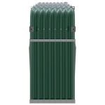 vidaXL Suport pentru bușteni verde 234x45x100 cm oțel galvanizat vidaXL Suport pentru bușteni verde 234x45x100 cm oțel galvanizat