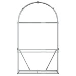 vidaXL Suport de bușteni, gri deschis, 120x45x210 cm, oțel galvanizat vidaXL Suport de bușteni, gri deschis, 120x45x210 cm, oțel galvanizat