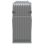 vidaXL Suport de bușteni, gri deschis, 234x45x100 cm, oțel galvanizat vidaXL Suport de bușteni, gri deschis, 234x45x100 cm, oțel galvanizat