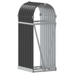 vidaXL Suport pentru lemne antracit 40x45x100 cm oțel galvanizat
