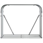 vidaXL Suport de bușteni, antracit, 120x45x100 cm, oțel galvanizat