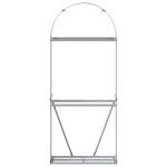 vidaXL Suport de bușteni, aspect de lemn, 80x45x190 cm, oțel galvanizat vidaXL Suport de bușteni, aspect de lemn, 80x45x190 cm, oțel galvanizat