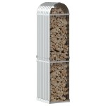 vidaXL Suport pentru bușteni, argintiu, 40x45x170 cm, oțel galvanizat vidaXL Suport pentru bușteni, argintiu, 40x45x170 cm, oțel galvanizat
