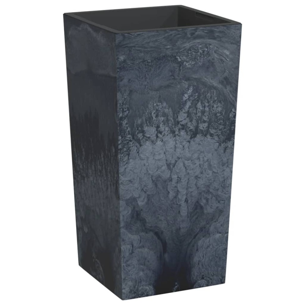 vidaXL Jardinieră cu interior detașabil, antracit, 21 / 49 L, PP beton