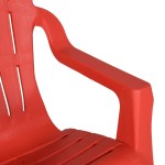 vidaXL Scaune grădină de copii 2 buc. roșu 37x34x44 cm PP aspect lemn vidaXL Scaune grădină de copii 2 buc. roșu 37x34x44 cm PP aspect lemn