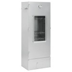 vidaXL Afumătoare grătar cu așchii lemn 44,5x29x110 cm oțel galvanizat vidaXL Afumătoare grătar cu așchii lemn 44,5x29x110 cm oțel galvanizat