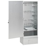 vidaXL Afumătoare grătar cu așchii lemn 44,5x29x110 cm oțel galvanizat vidaXL Afumătoare grătar cu așchii lemn 44,5x29x110 cm oțel galvanizat