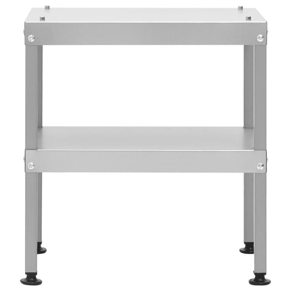 vidaXL Masa pentru cuptor afumătoare, 40x28x44,5 cm, oțel galvanizat