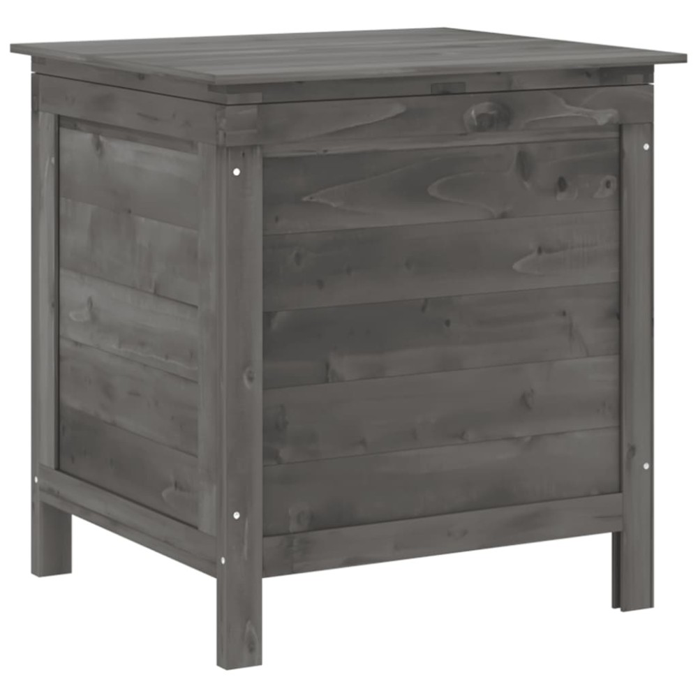 vidaXL Ladă depozitare grădină antracit 50x49x56,5 cm lemn masiv brad