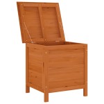 vidaXL Ladă depozitare grădină maro 50x49x56,5 cm lemn masiv brad vidaXL Ladă depozitare grădină maro 50x49x56,5 cm lemn masiv brad