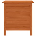 vidaXL Ladă depozitare grădină maro 50x49x56,5 cm lemn masiv brad vidaXL Ladă depozitare grădină maro 50x49x56,5 cm lemn masiv brad