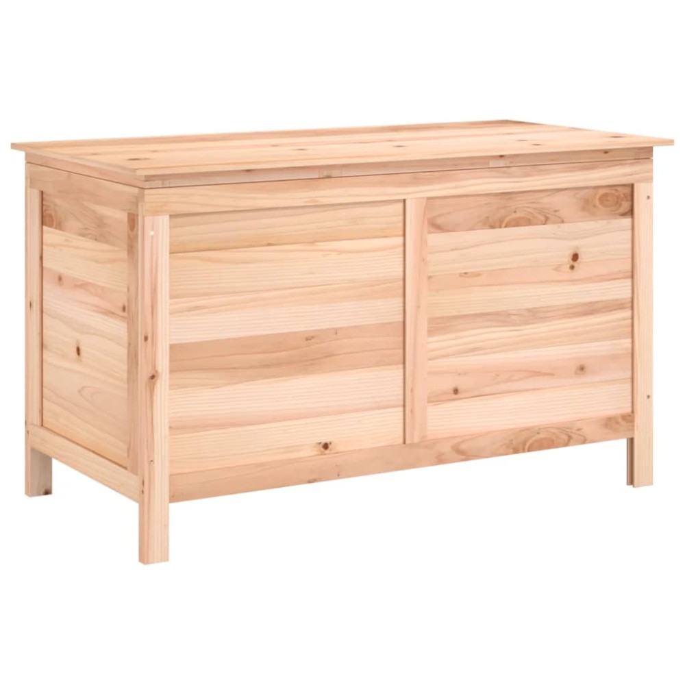 vidaXL Cutie de perne de exterior, 99x50x56,5 cm, lemn masiv de brad
