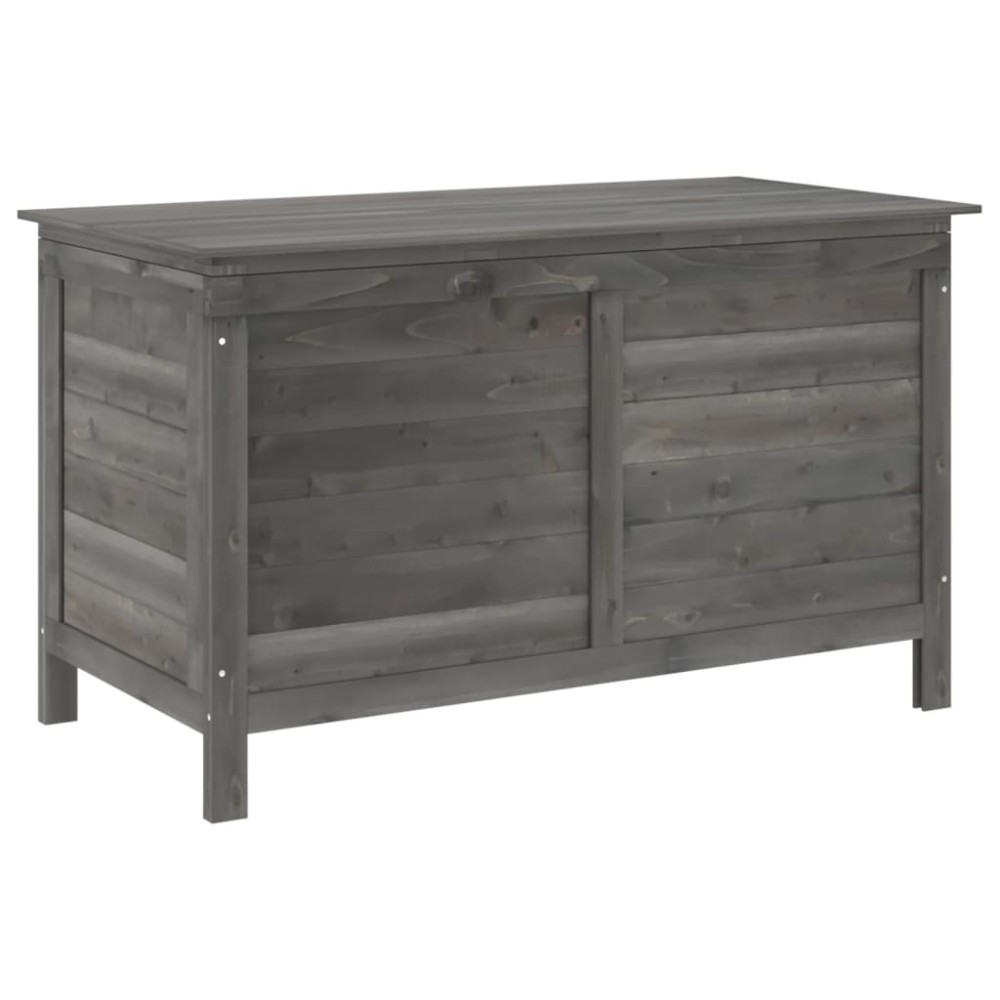 vidaXL Ladă depozitare grădină antracit 99x49,5x58,5cm lemn masiv brad