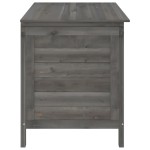 vidaXL Ladă depozitare grădină antracit 99x49,5x58,5cm lemn masiv brad vidaXL Ladă depozitare grădină antracit 99x49,5x58,5cm lemn masiv brad