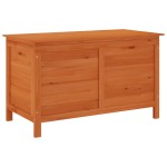 vidaXL Ladă depozitare de grădină 99x49,5x58,5 cm lemn masiv de brad vidaXL Ladă depozitare de grădină 99x49,5x58,5 cm lemn masiv de brad