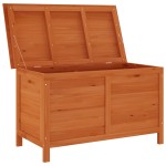vidaXL Ladă depozitare de grădină 99x49,5x58,5 cm lemn masiv de brad vidaXL Ladă depozitare de grădină 99x49,5x58,5 cm lemn masiv de brad