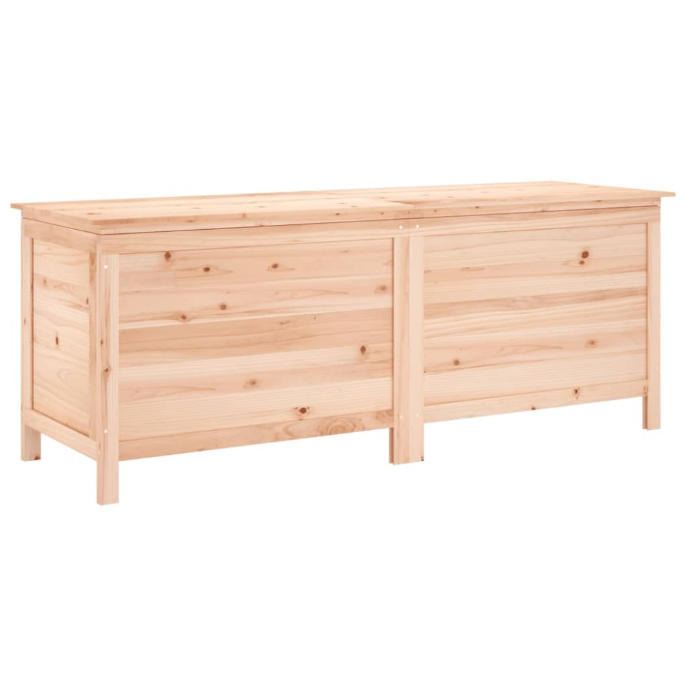 vidaXL Ladă depozitare de grădină 150x50x56,5 cm lemn masiv de brad