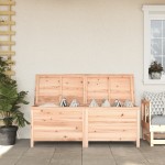 vidaXL Ladă depozitare de grădină 150x50x56,5 cm lemn masiv de brad vidaXL Ladă depozitare de grădină 150x50x56,5 cm lemn masiv de brad