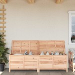 vidaXL Ladă de depozitare de grădină 198,5x50x56,5 cm lemn masiv brad vidaXL Ladă de depozitare de grădină 198,5x50x56,5 cm lemn masiv brad
