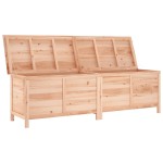 vidaXL Ladă de depozitare de grădină 198,5x50x56,5 cm lemn masiv brad vidaXL Ladă de depozitare de grădină 198,5x50x56,5 cm lemn masiv brad