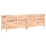 vidaXL Ladă de depozitare de grădină 198,5x50x56,5 cm lemn masiv brad vidaXL Ladă de depozitare de grădină 198,5x50x56,5 cm lemn masiv brad