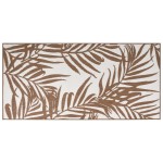vidaXL Covor de exterior, maro și alb, 80x150 cm, design reversibil vidaXL Covor de exterior, maro și alb, 80x150 cm, design reversibil