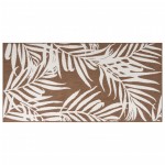 vidaXL Covor de exterior, maro și alb, 80x150 cm, design reversibil vidaXL Covor de exterior, maro și alb, 80x150 cm, design reversibil
