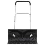 vidaXL Lopată de zăpadă cu mâner extensibil negru 66 cm lamă din oțel vidaXL Lopată de zăpadă cu mâner extensibil negru 66 cm lamă din oțel