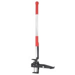 vidaXL Dispozitiv eliminare buruieni roșu & argintiu 99,5 cm aluminiu vidaXL Dispozitiv eliminare buruieni roșu & argintiu 99,5 cm aluminiu