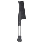 vidaXL Kit de lopată pentru zăpadă 3 în 1, negru, aluminiu vidaXL Kit de lopată pentru zăpadă 3 în 1, negru, aluminiu