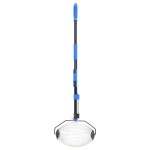 vidaXL Dispozitiv de colectare nuci, albastru, 127 cm, oțel vidaXL Dispozitiv de colectare nuci, albastru, 127 cm, oțel