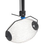 vidaXL Dispozitiv de colectare nuci, albastru, 127 cm, oțel vidaXL Dispozitiv de colectare nuci, albastru, 127 cm, oțel
