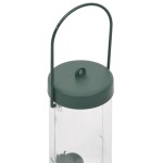 vidaXL Hrănitoare pentru păsări, 3 buc., verde închis, 17x17x32 cm vidaXL Hrănitoare pentru păsări, 3 buc., verde închis, 17x17x32 cm