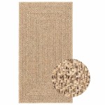 vidaXL Covor ZIZUR aspect iută, 80x150 cm, pentru interior și exterior vidaXL Covor ZIZUR aspect iută, 80x150 cm, pentru interior și exterior