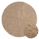 vidaXL Covor ZIZUR aspect iută, 90 cm, pentru interior și exterior vidaXL Covor ZIZUR aspect iută, 90 cm, pentru interior și exterior