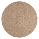 vidaXL Covor ZIZUR, aspect iută, 120 cm, pentru interior și exterior