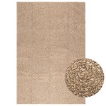 vidaXL Covor ZIZUR aspect iută 140x200 cm, pentru interior și exterior