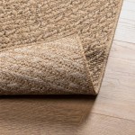 vidaXL Covor ZIZUR aspect iută 140x200 cm, pentru interior și exterior