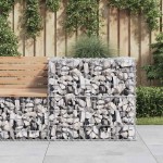 vidaXL Coș gabion, argintiu, 70x70x65 cm, fier galvanizat vidaXL Coș gabion, argintiu, 70x70x65 cm, fier galvanizat