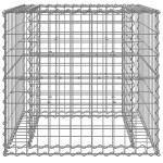 vidaXL Coș gabion, argintiu, 70x70x65 cm, fier galvanizat vidaXL Coș gabion, argintiu, 70x70x65 cm, fier galvanizat