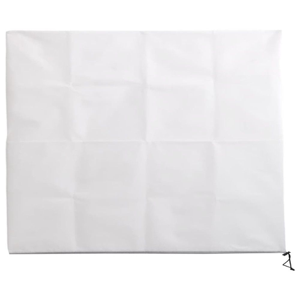 vidaXL Protecție de fleece plante, cu fermoar, 70 g/m², 3,14x2,5 m