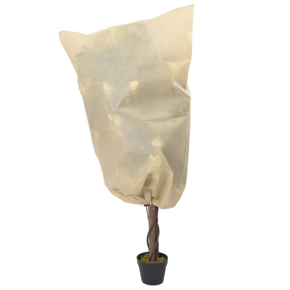 vidaXL Huse de fleece pentru plante cu șnur 4 buc 70 g/m² 0,8x1,2 m