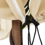 vidaXL Protecție de fleece pt plante, cu fermoar, 70 g/m², 2,36x2 m vidaXL Protecție de fleece pt plante, cu fermoar, 70 g/m², 2,36x2 m