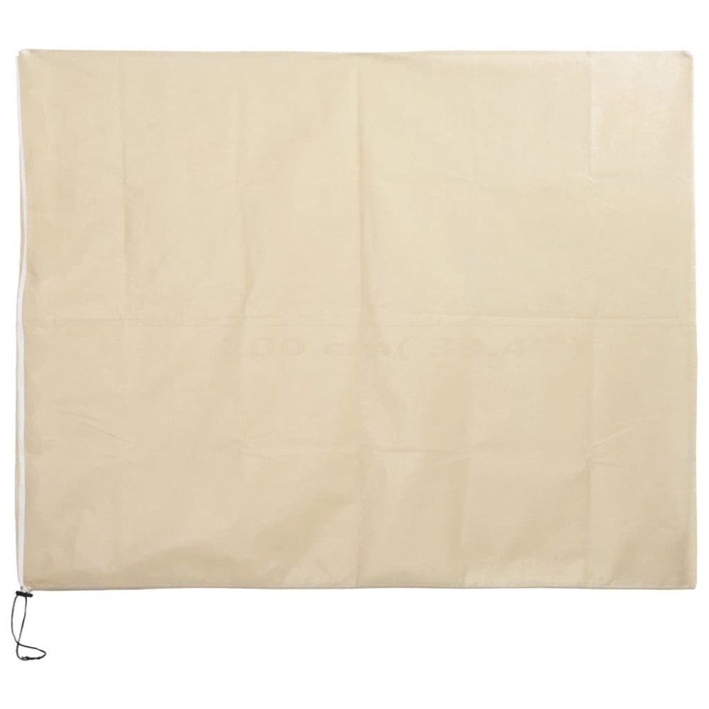 vidaXL Protecție de fleece plante, cu fermoar, 70 g/m², 3,14x2,5 m