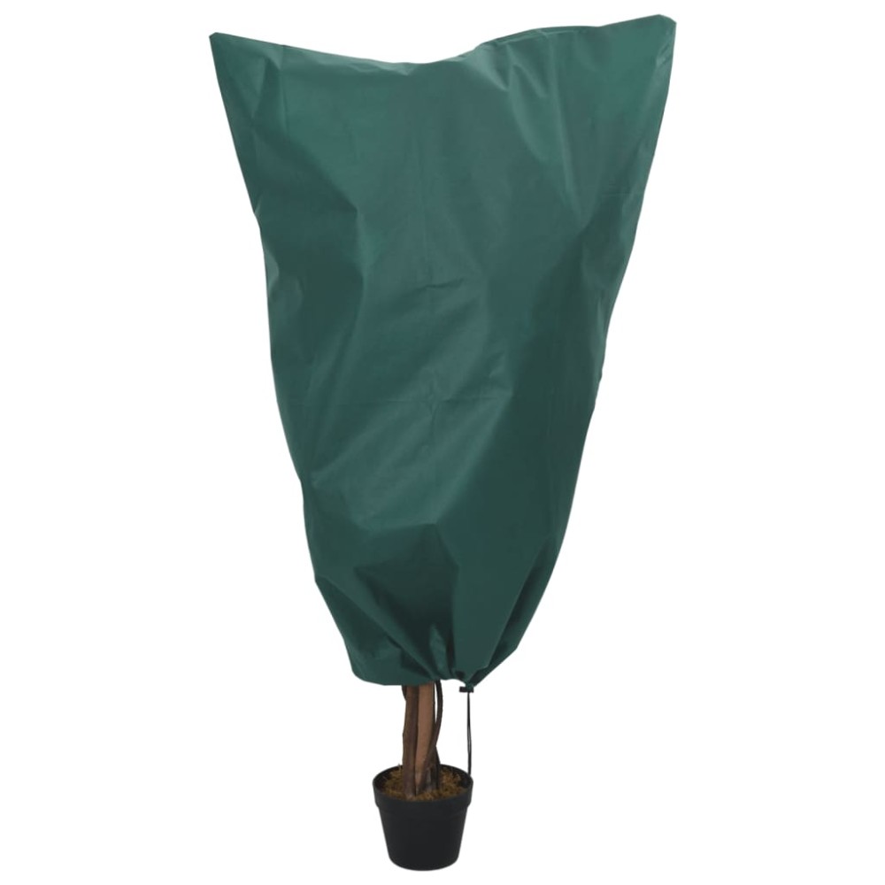 vidaXL Huse de fleece pentru plante cu șnur 4 buc 70 g/m² 0,8x1 m