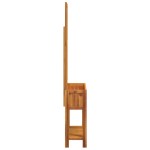 vidaXL Jardinieră cu spalier/poliță, 100x32x185 cm, lemn masiv acacia